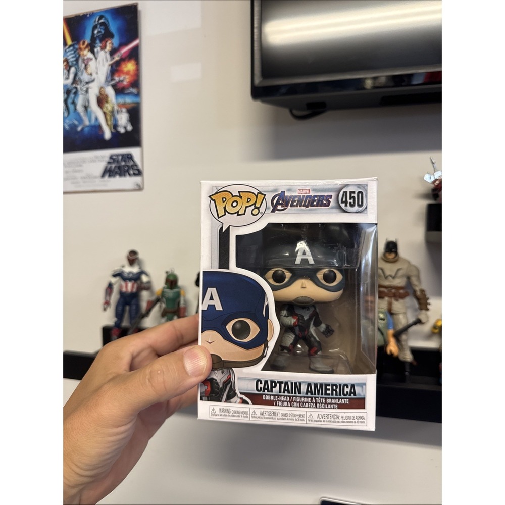 Funko POP! Marvel Avengers Captain‎ America 450 #cubes